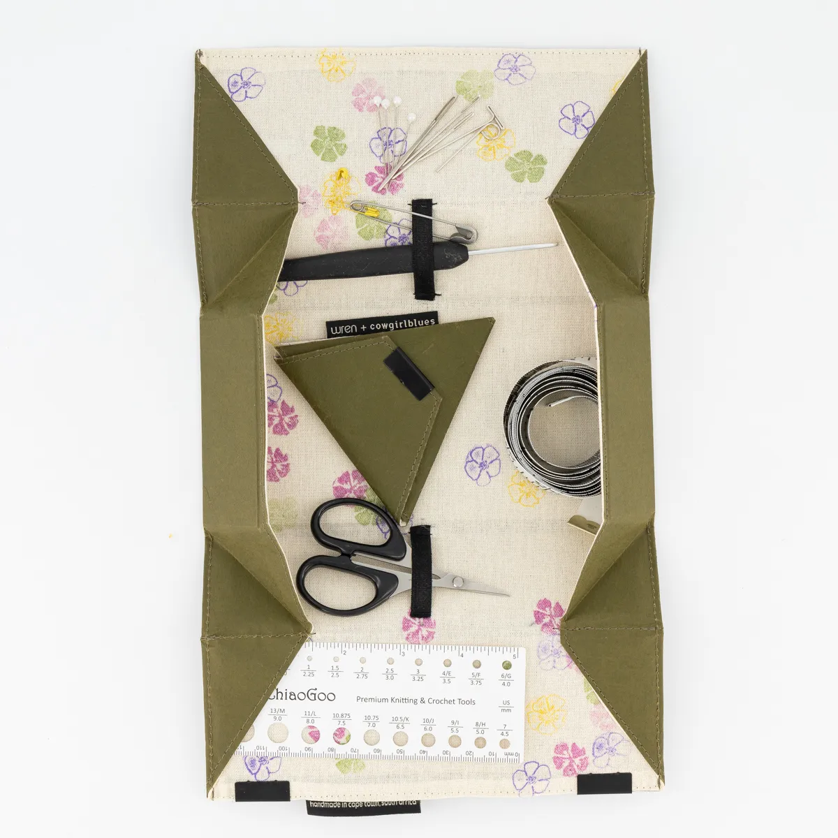 Cowgirlblues Tool Box Projekttasche recycelt creme