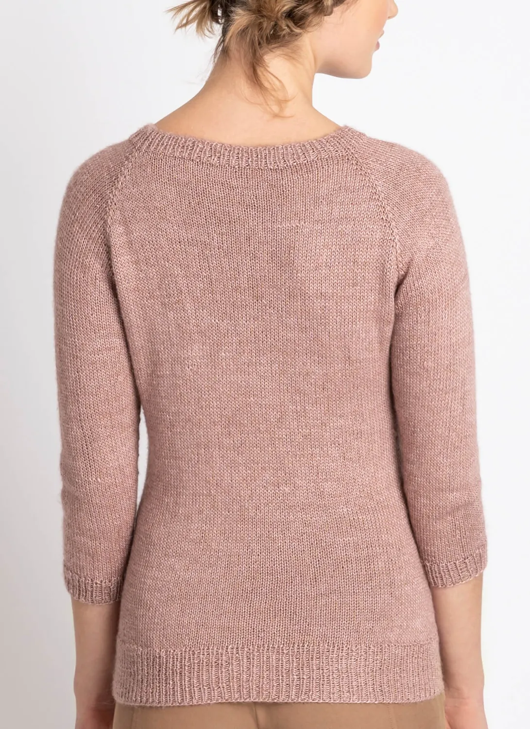 Blue Sky Fibers Montrose Pullover Strickanleitung Top-Down