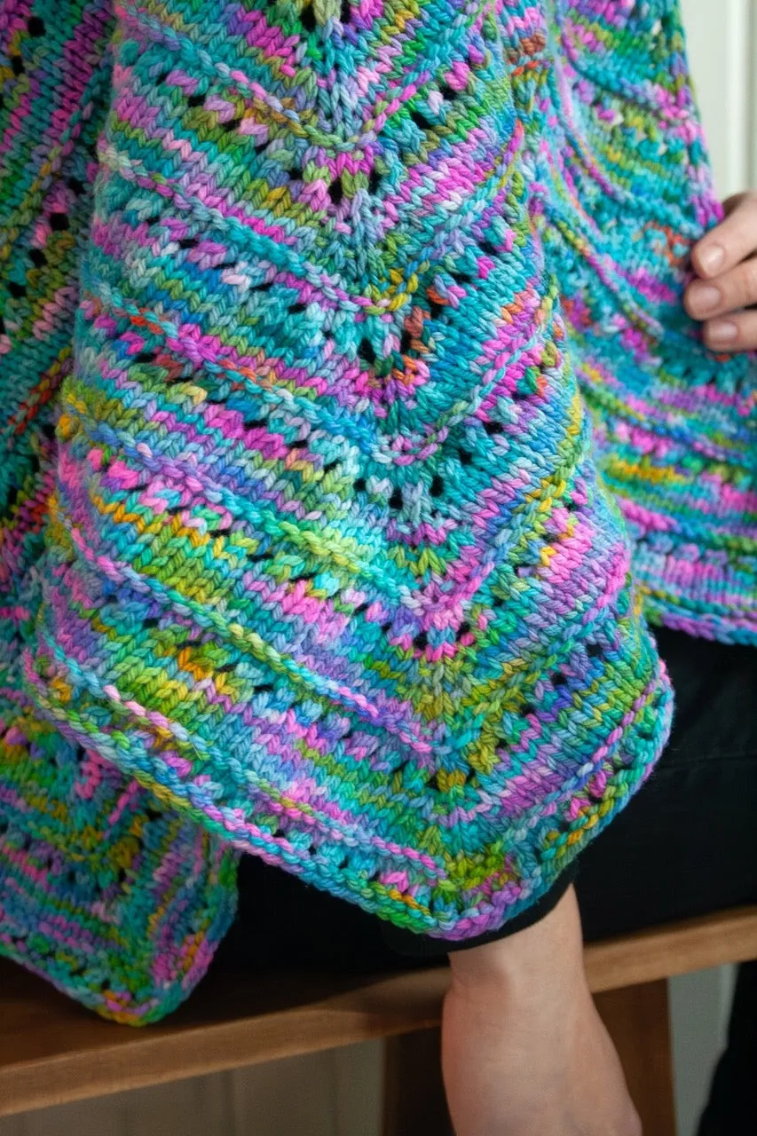 Madelinetosh Lady Bird Shawl Strickanleitung PDF Worsted