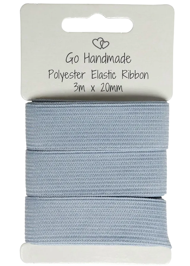 Go Handmade Elastic Ribbon Elastikband 3m x 20mm