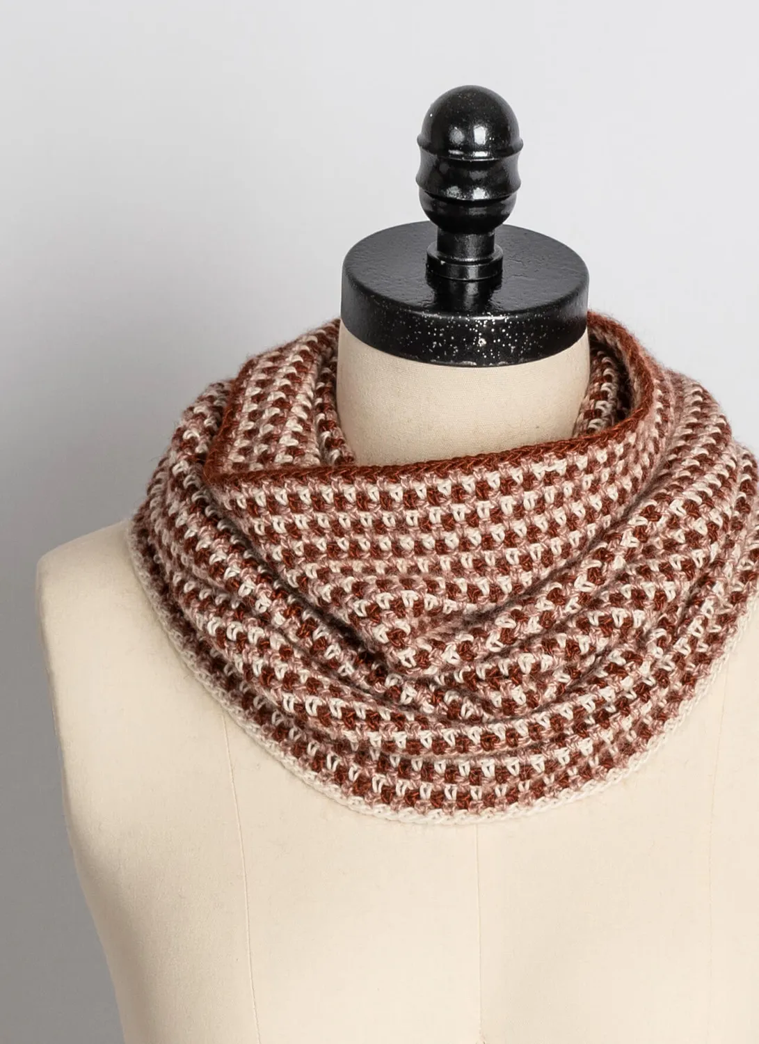 Blue Sky Fibers Covington Cowl Häkelkit Metalico