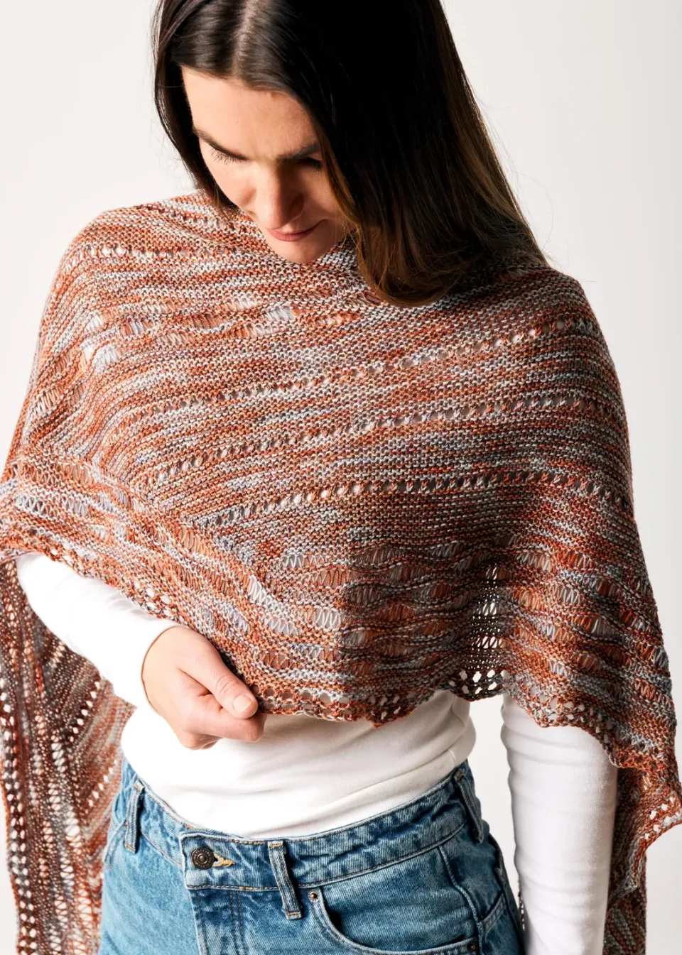 Madelinetosh Slowburn Shawl Strickanleitung PDF Englisch
