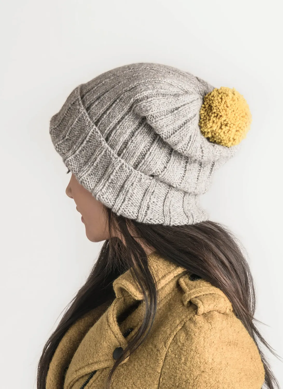 Blue Sky Fibers Classic Milan Slouch Strickanleitung Eco-Cashmere
