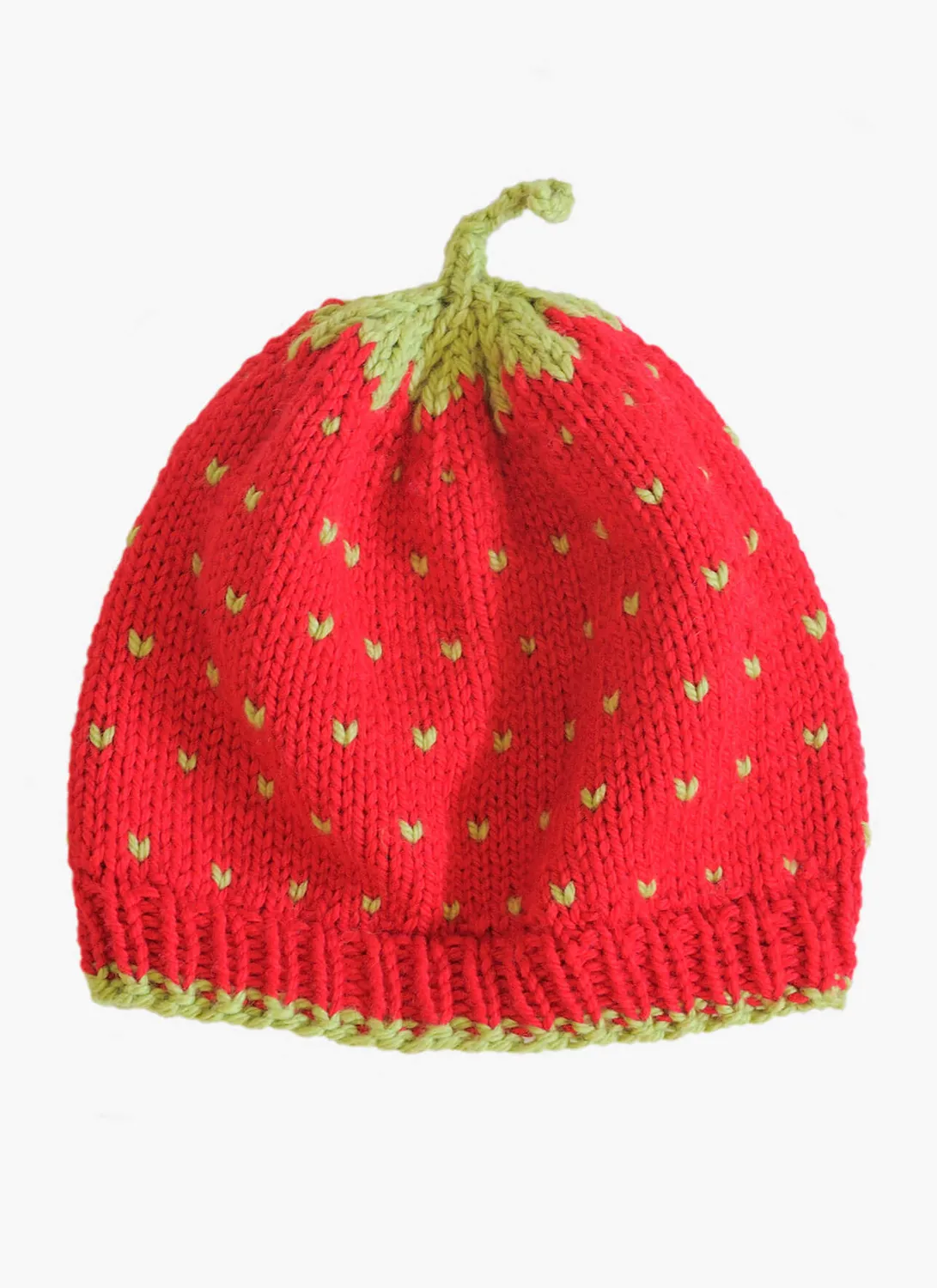 Blue Sky Fibers Very Berry Hat Strickanleitung Mütze