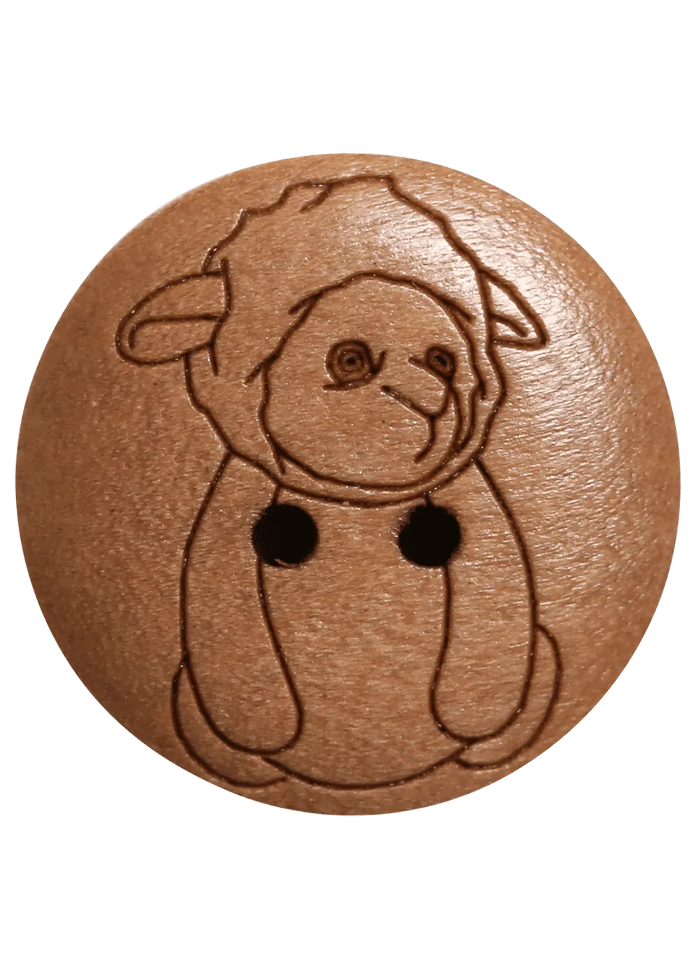 Go Handmade Sheep Knopf Schaf 17 mm für Kinderkleidung
