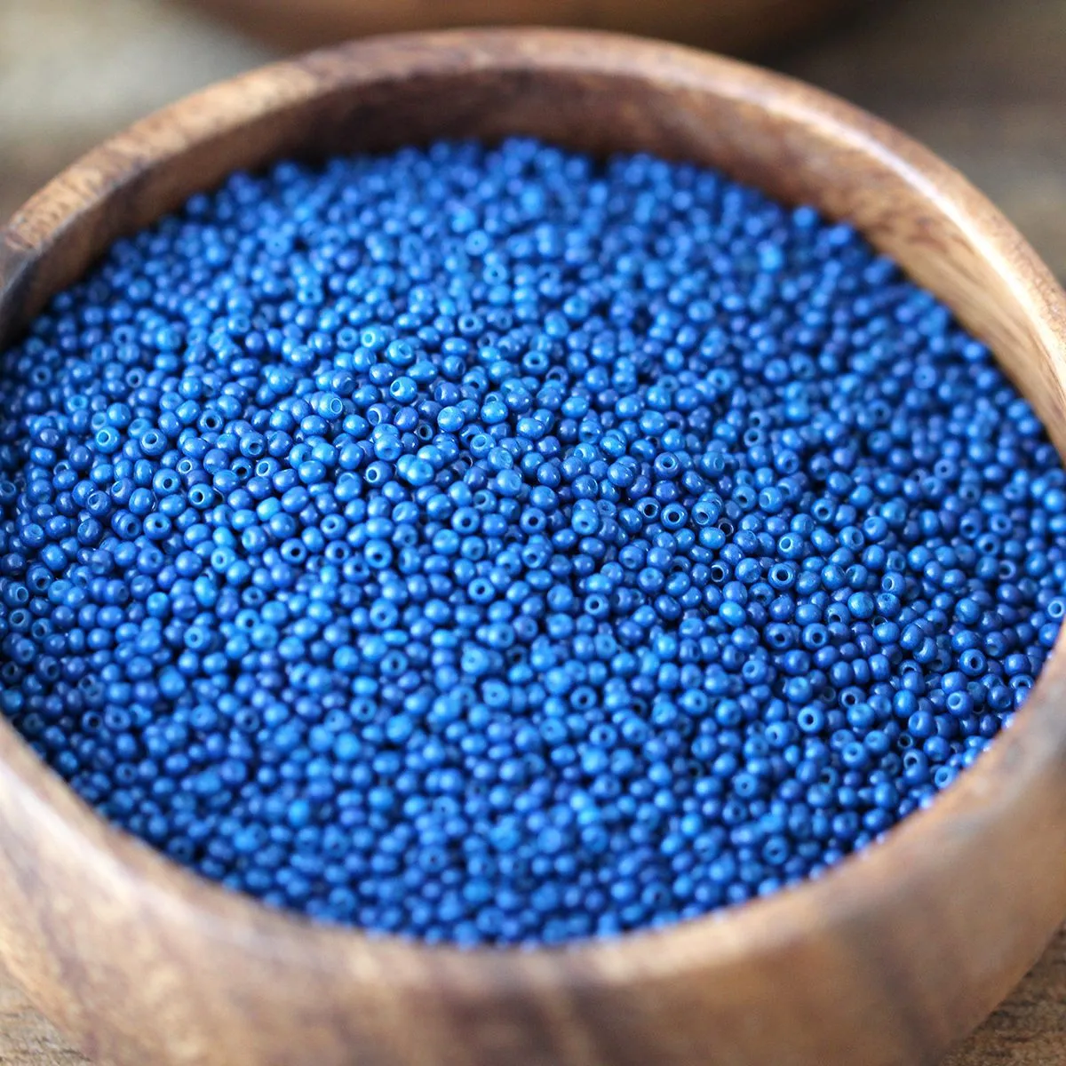 Go Handmade Glasperlen Blau 30 g 2,1 mm