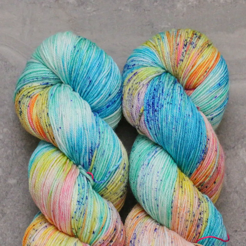 Madelinetosh Woolcycle Sport I Love Yarn Garn Upcycled