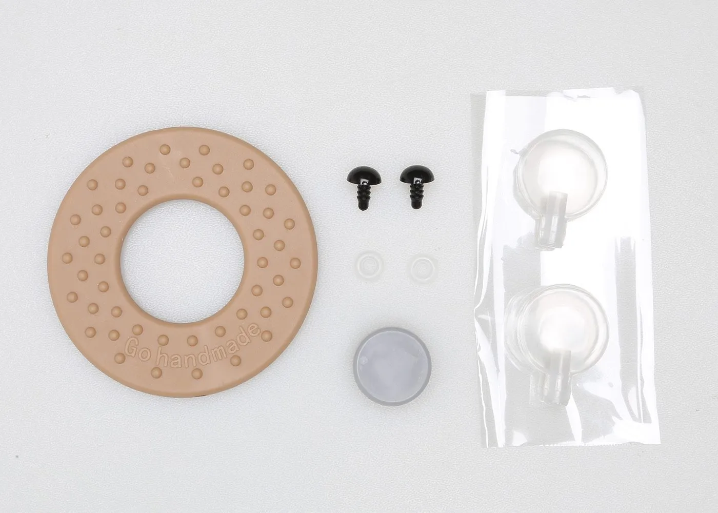 Go Handmade Sanse Kit Rassel Häkelset ohne Garn