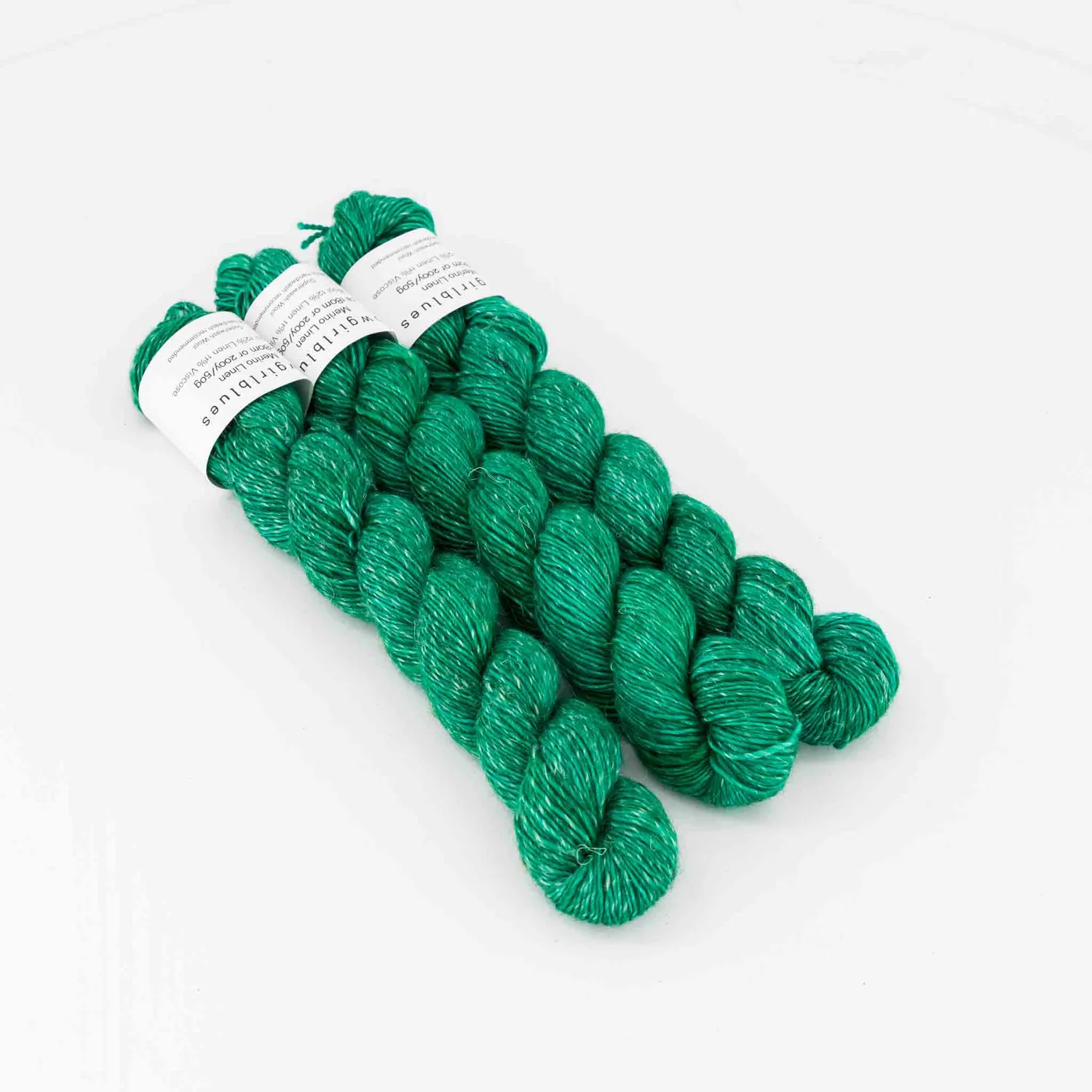 Cowgirlblues Merino Linen Evergreen 50g Sommerwolle