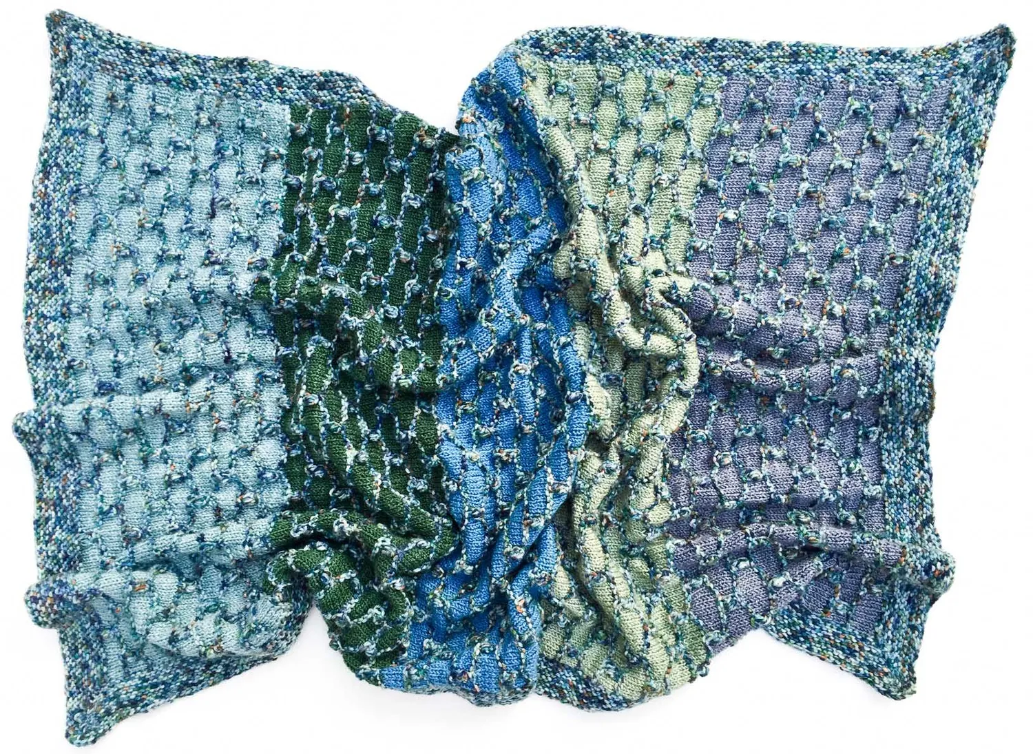 Cowgirlblues Beehive Blanket Strickanleitung Decke