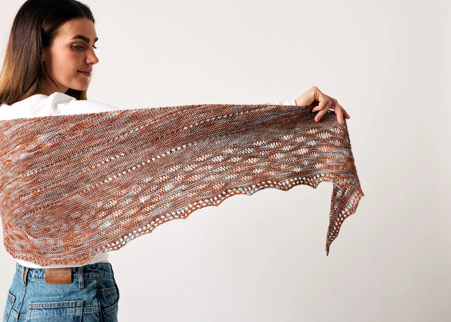 Madelinetosh Slowburn Shawl Strickanleitung PDF Englisch