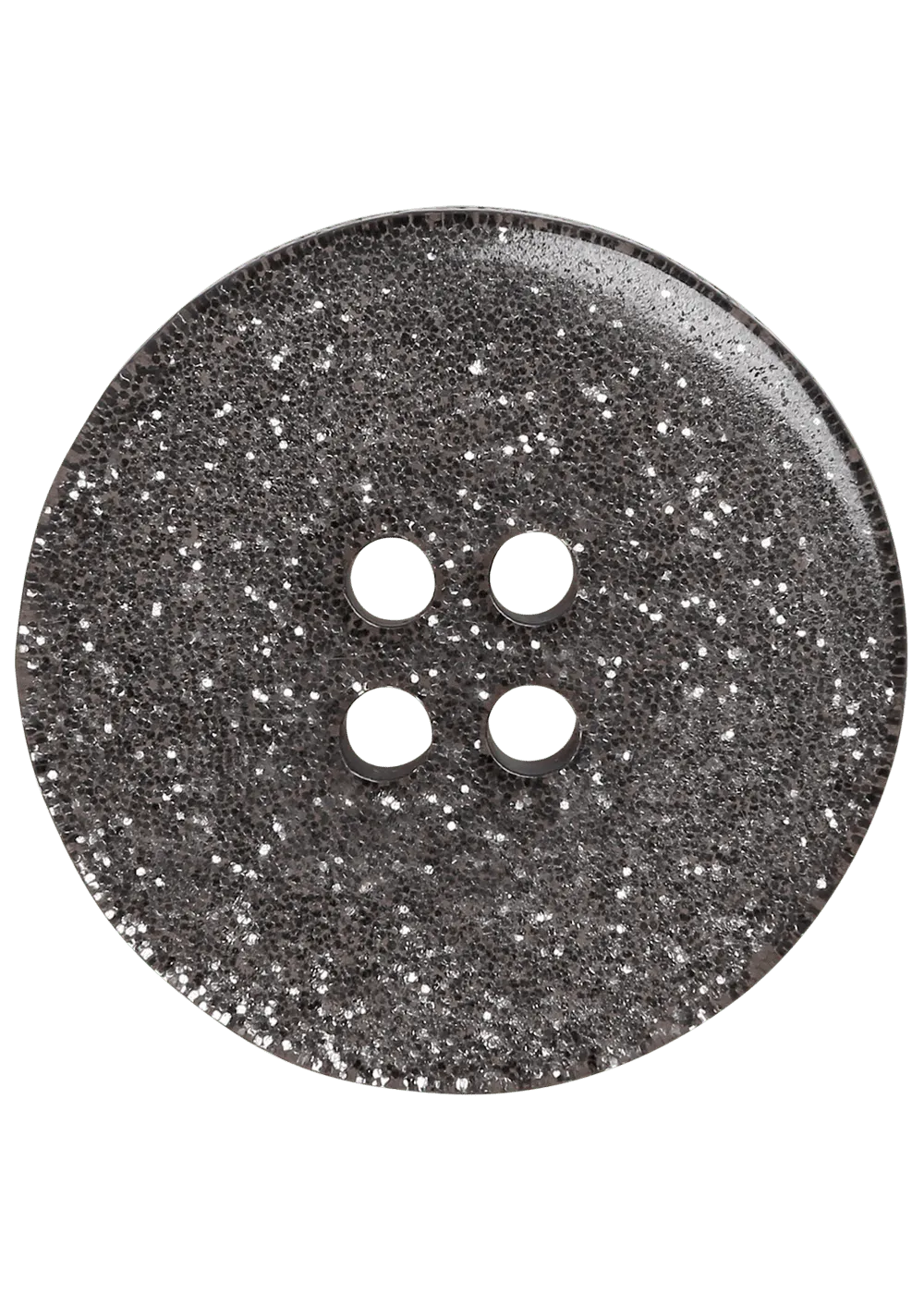 Go Handmade Glitter Knöpfe 25mm 6 Stück funkelnd