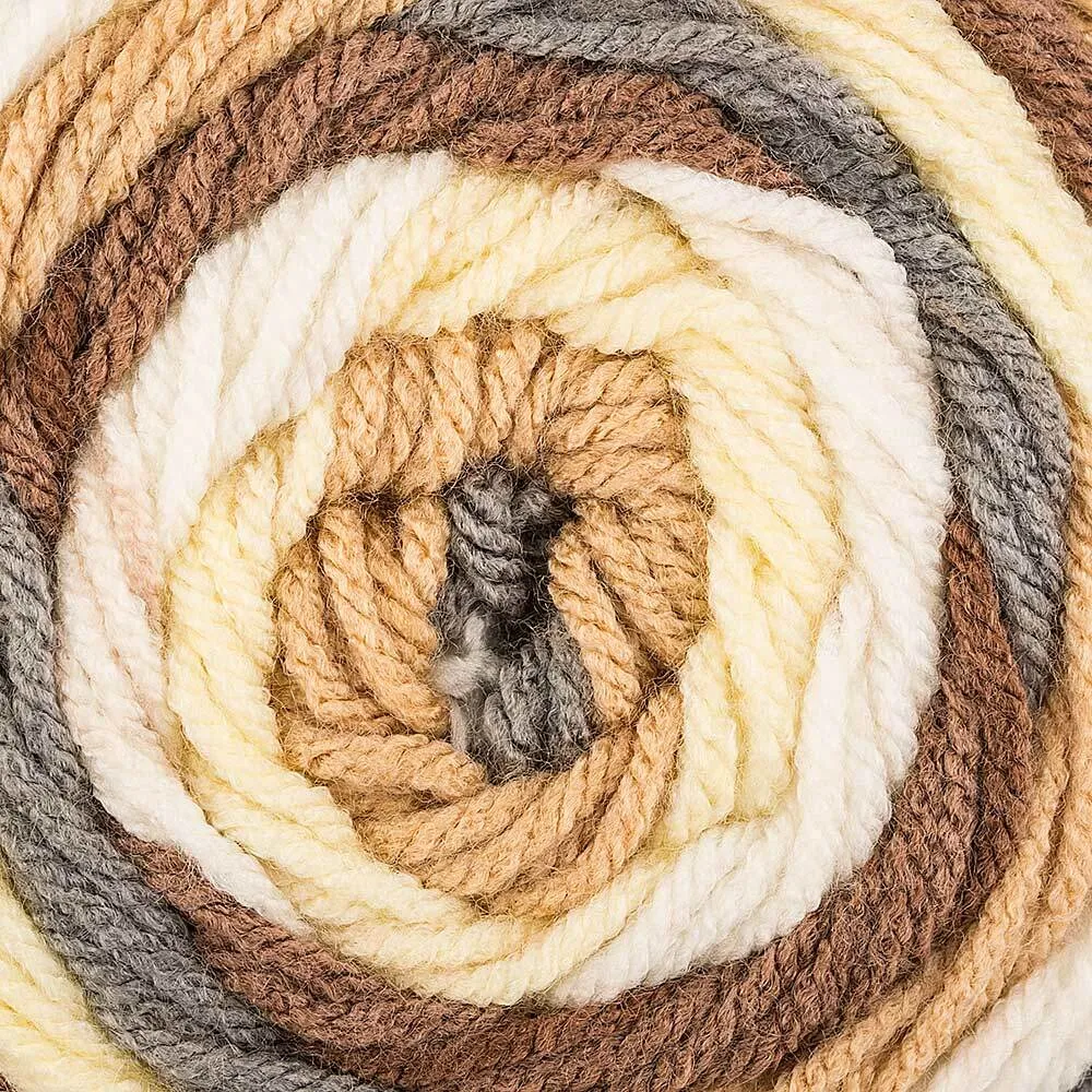 Paintbox Yarns Chunky Pots Wolle 5x200g Streifen