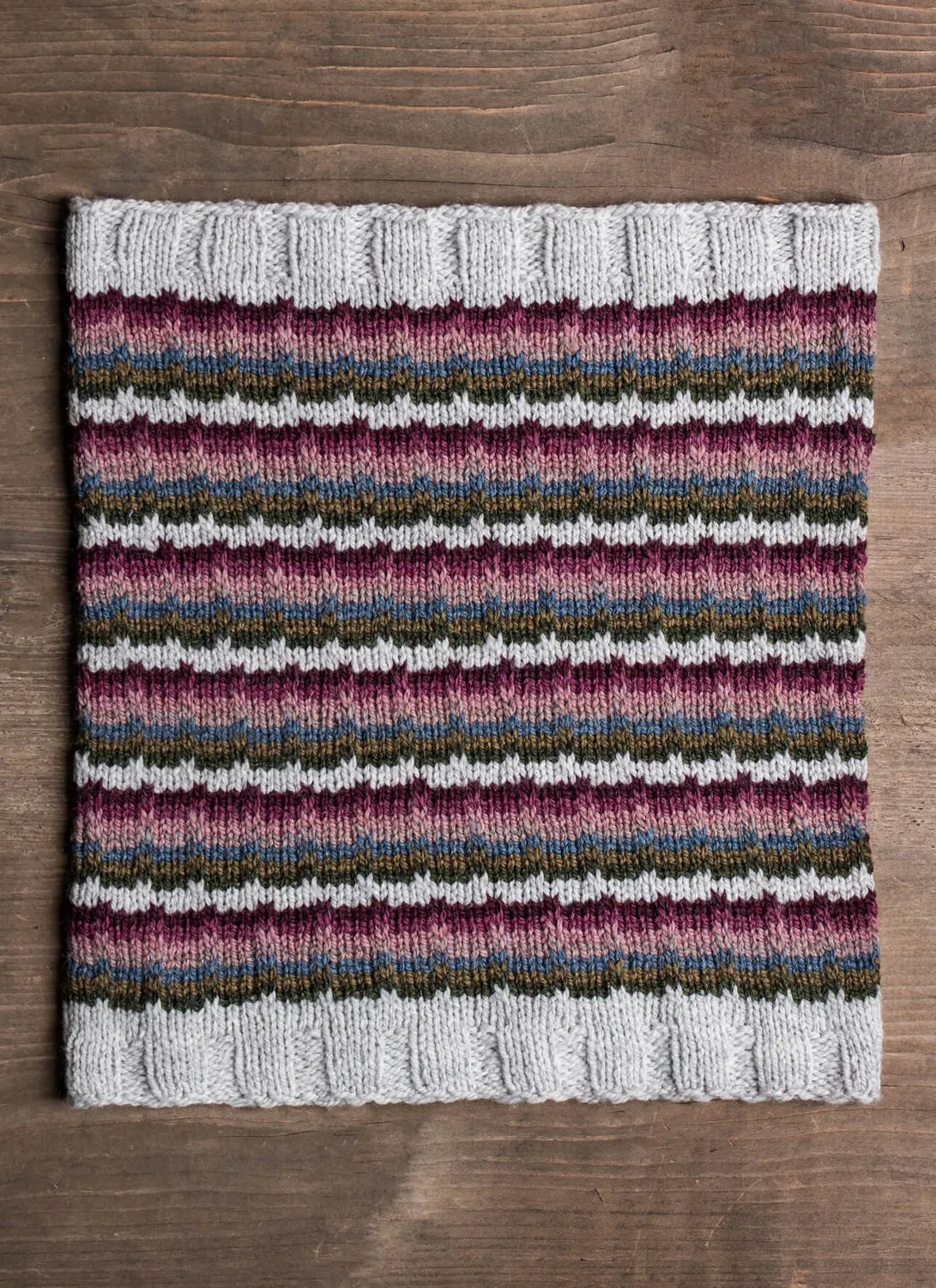 Blue Sky Fibers Tiverton Cowl 202201 Strickanleitung Hebemaschen