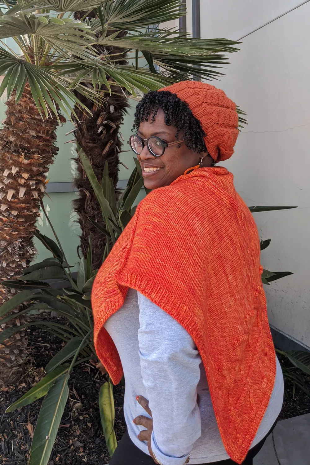 Madelinetosh Orange Love Poncho Strickanleitung PDF Tosh Vintage