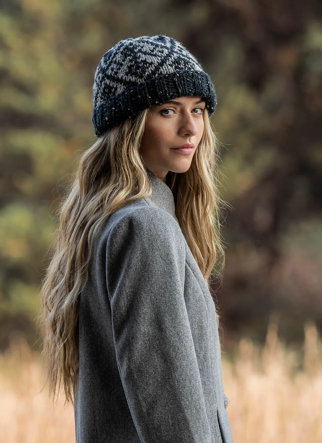 Blue Sky Fibers Classic Series Anstruther Hat Strickanleitung PDF Tweed