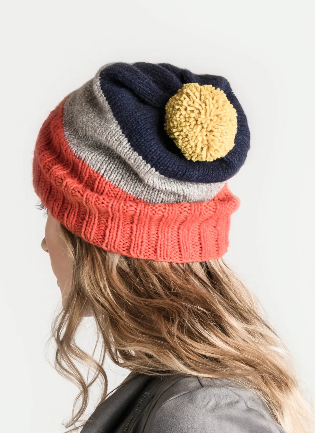Blue Sky Fibers Skyline Slouch Strickanleitung 2 Mützen