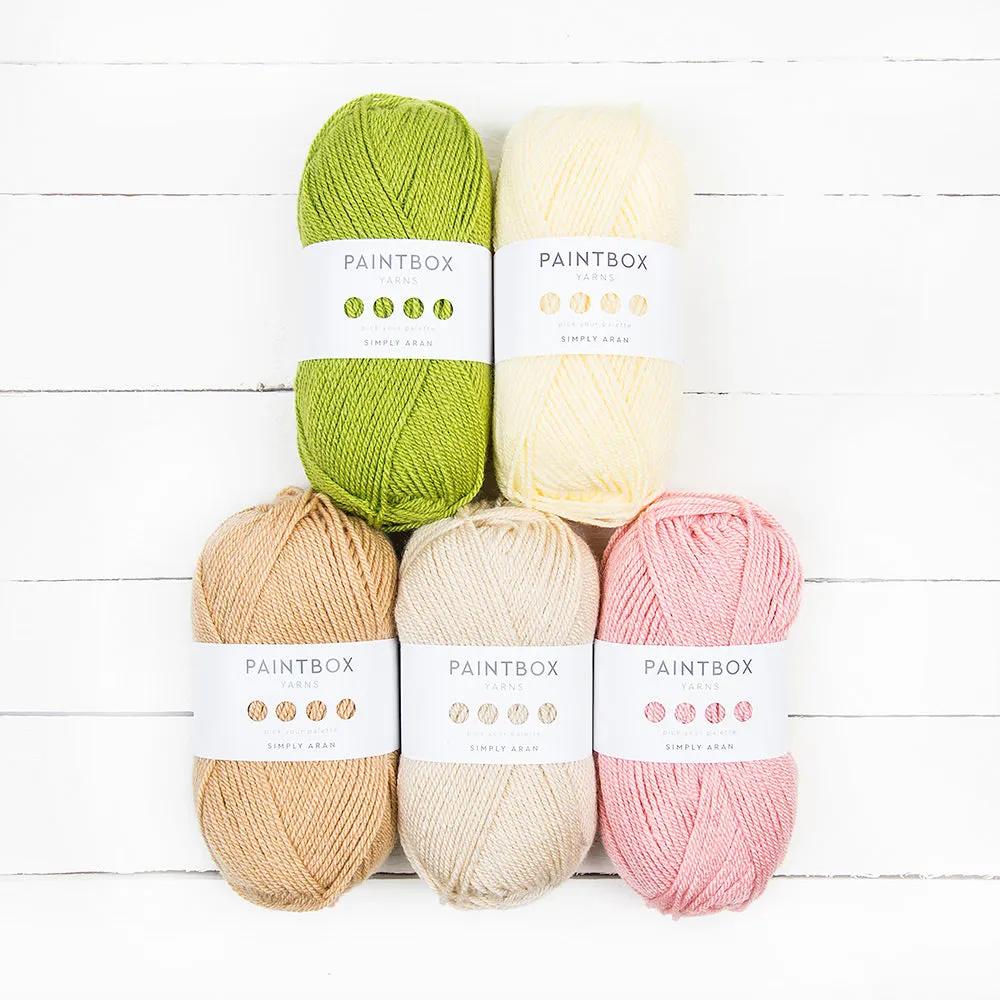 Paintbox Yarns Simply Aran Colour Pack 5x100g kuratiert