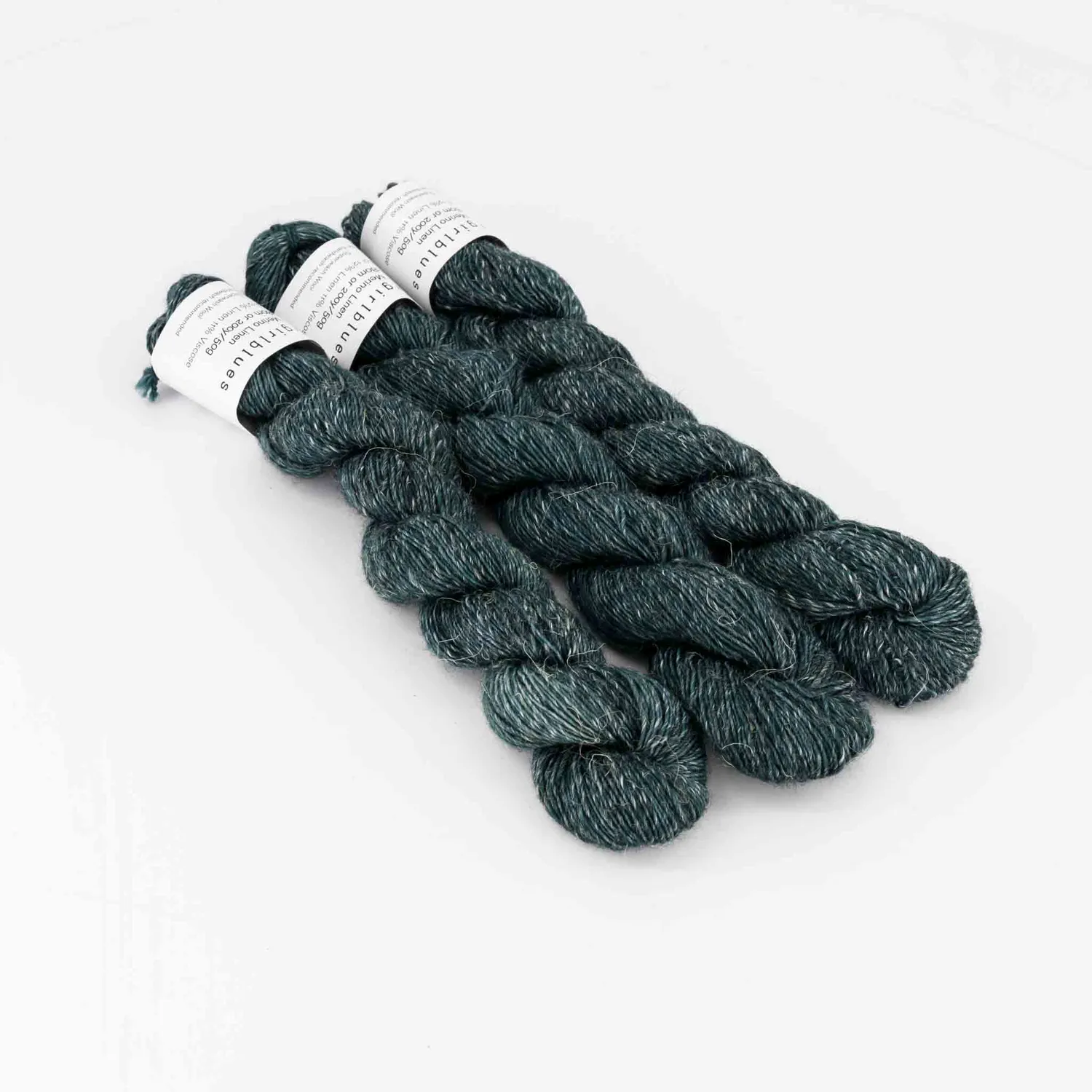 Cowgirlblues Merino Linen 50g Rainforest Wolle grün