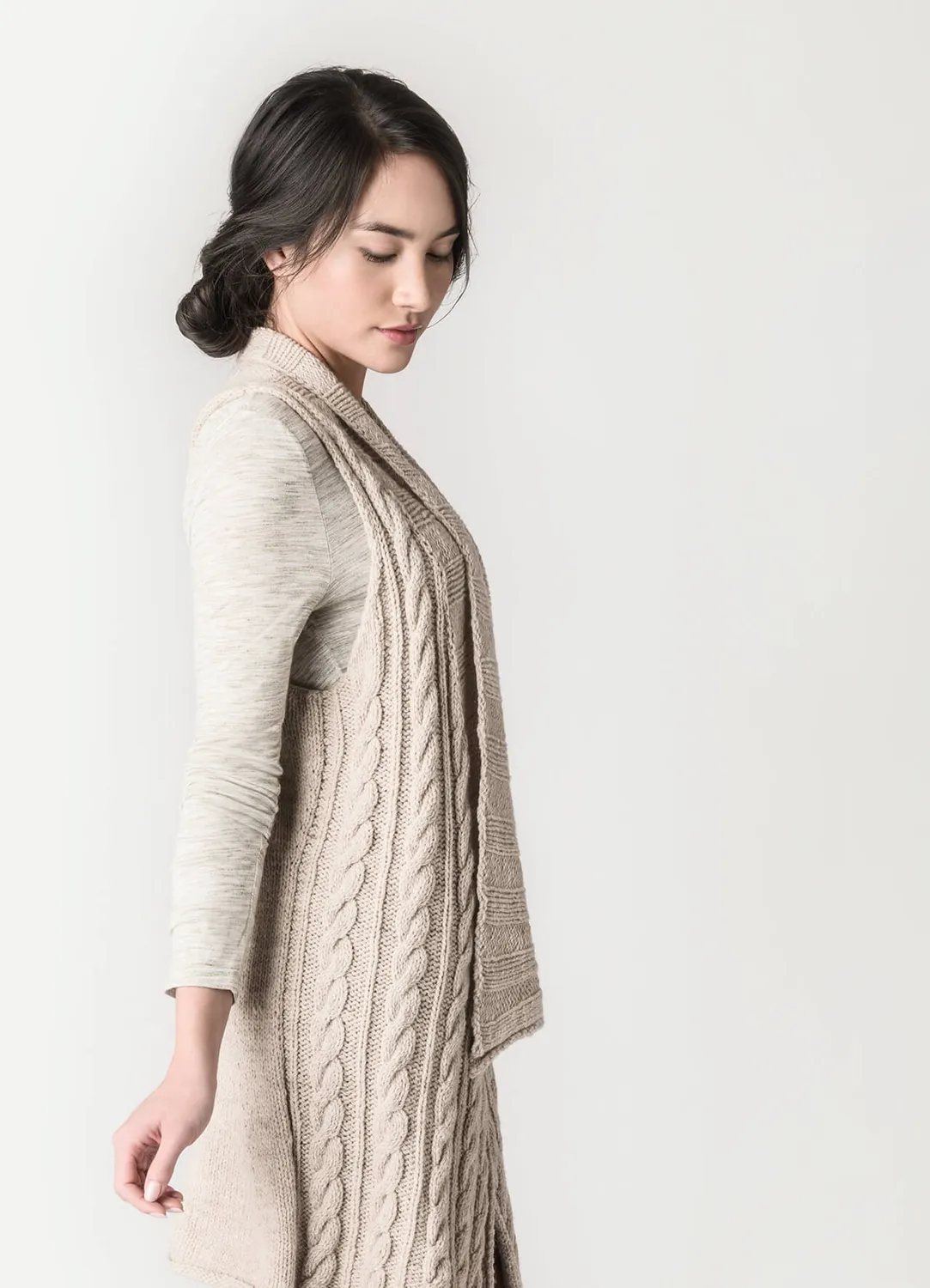 Blue Sky Fibers Classic Series Vermillion Vest 201809 Strickanleitung Weste