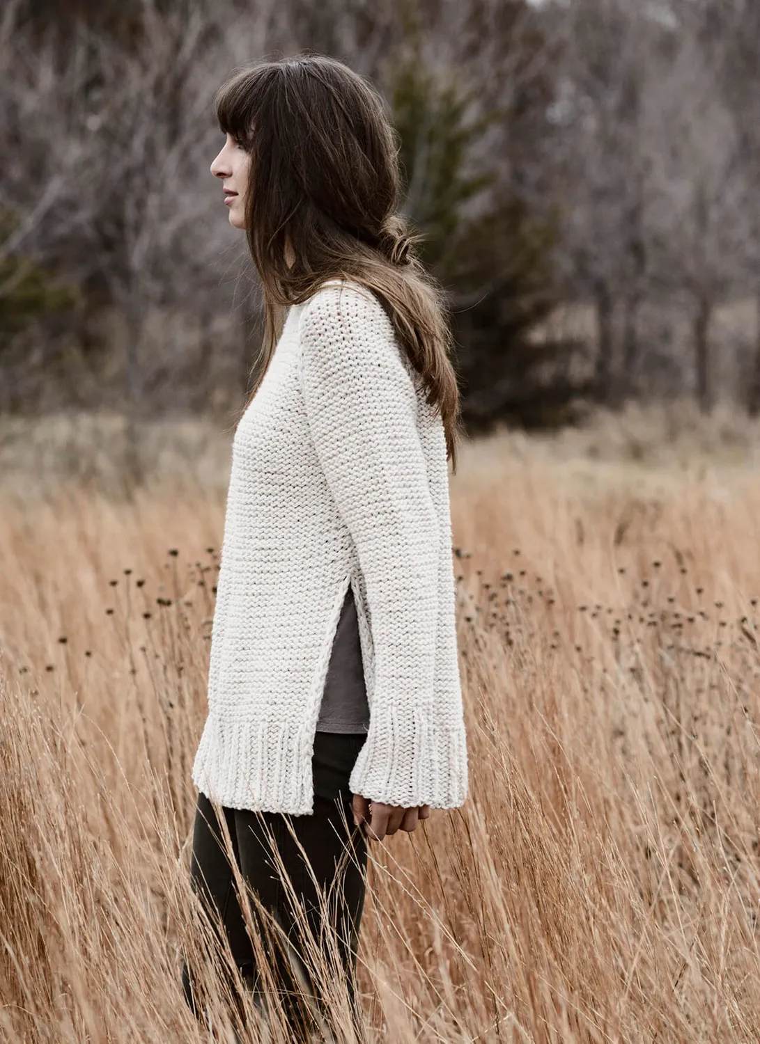 Blue Sky Fibers Classic Series Pine Island Pullover Strickanleitung
