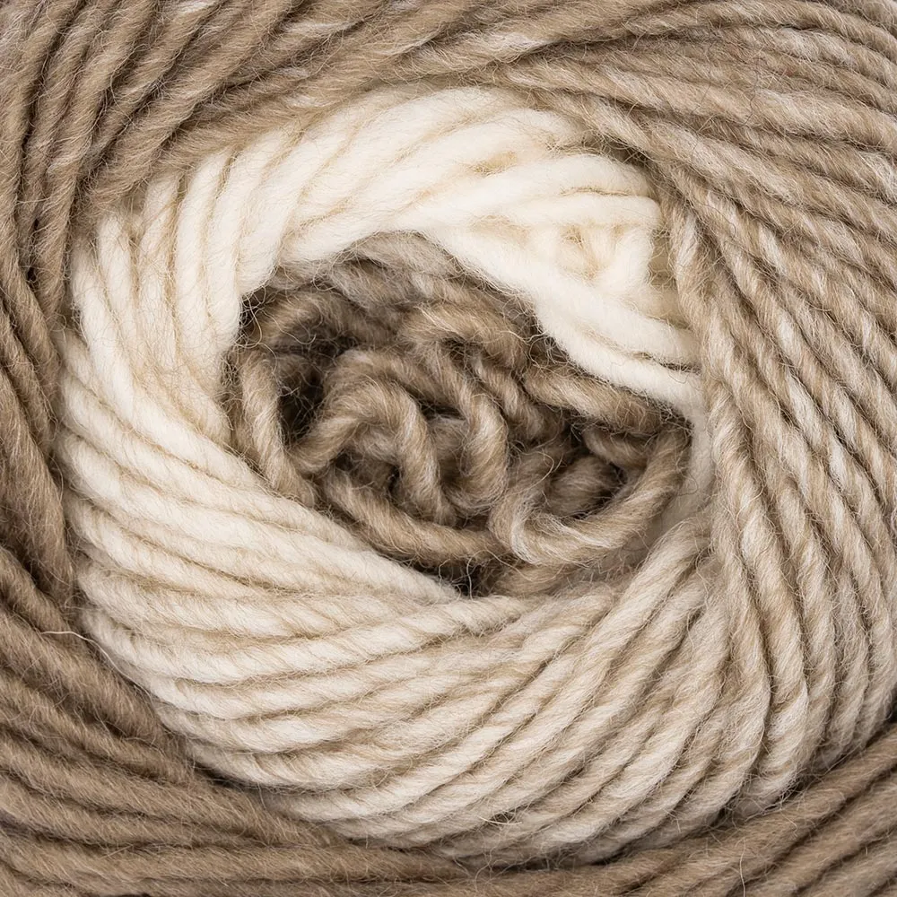 Paintbox Yarns Ombre Aran Wool Touch Wolle Sandy Beach 5x100g Verlauf