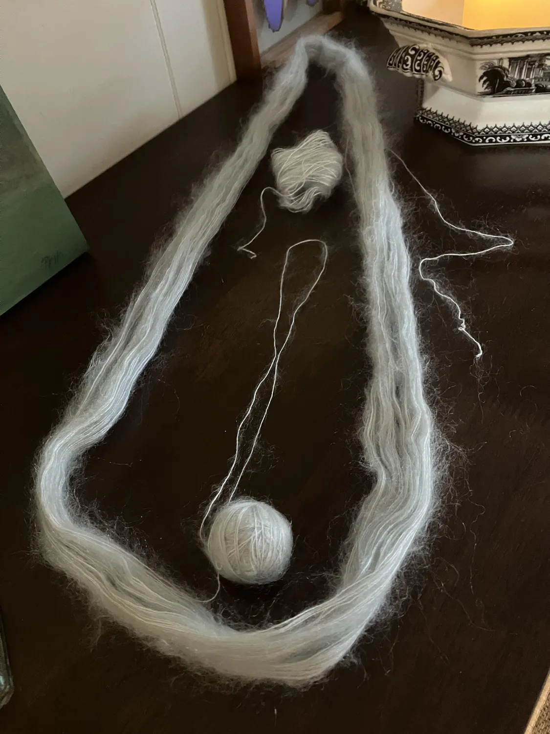 Madelinetosh Tosh Silk Cloud Moonglow Mohair-Seide Flauschwolle