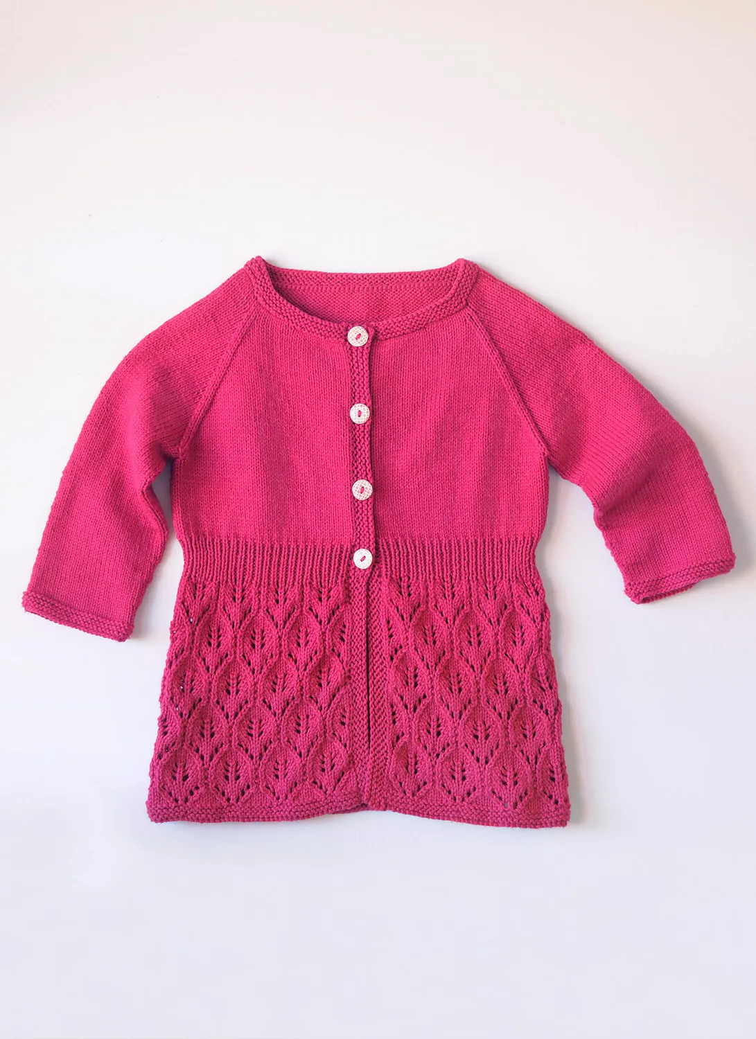 Blue Sky Fibers Classic Series Folk Story Cardi Strickanleitung 9521