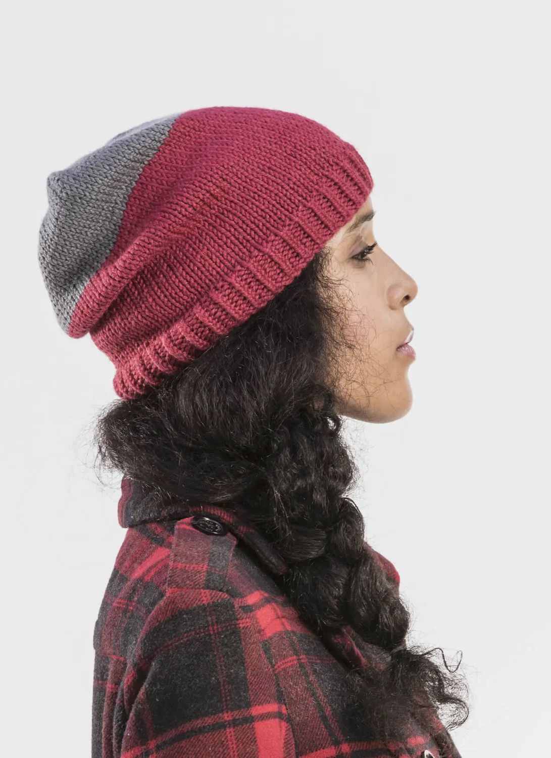 Blue Sky Fibers Haven Slouch Strickanleitung Mütze Extra