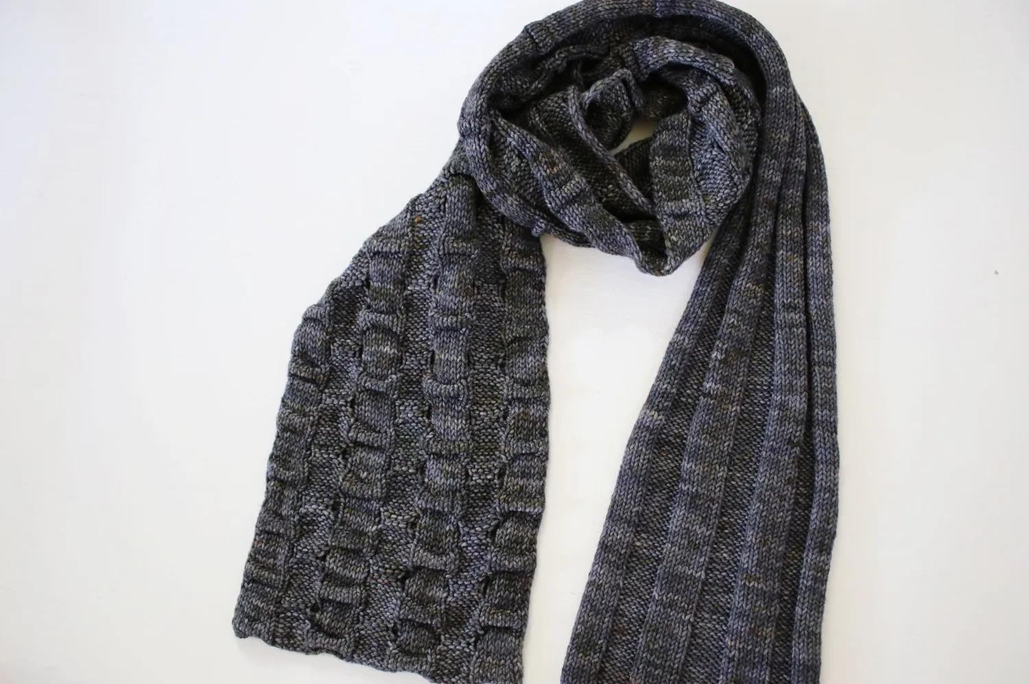Madelinetosh Crowley Strickanleitung PDF Schal Stola