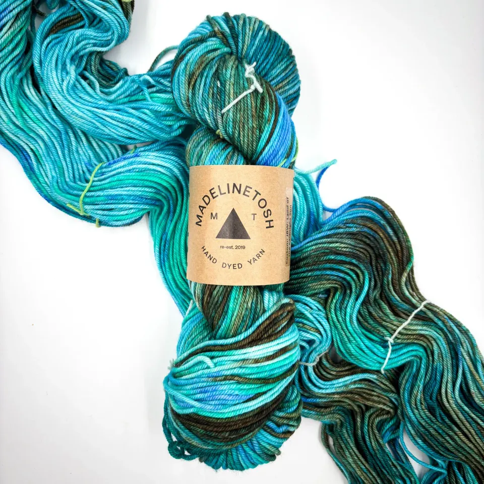 Madelinetosh Stitchin States Alaska Wolle Tosh DK 205m