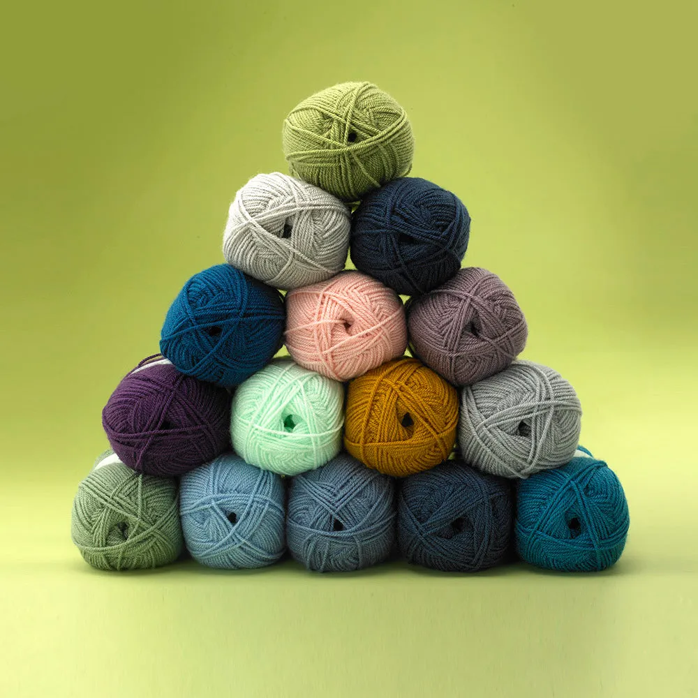Paintbox Yarns Simply DK Acrylgarn Papierweiß 100g