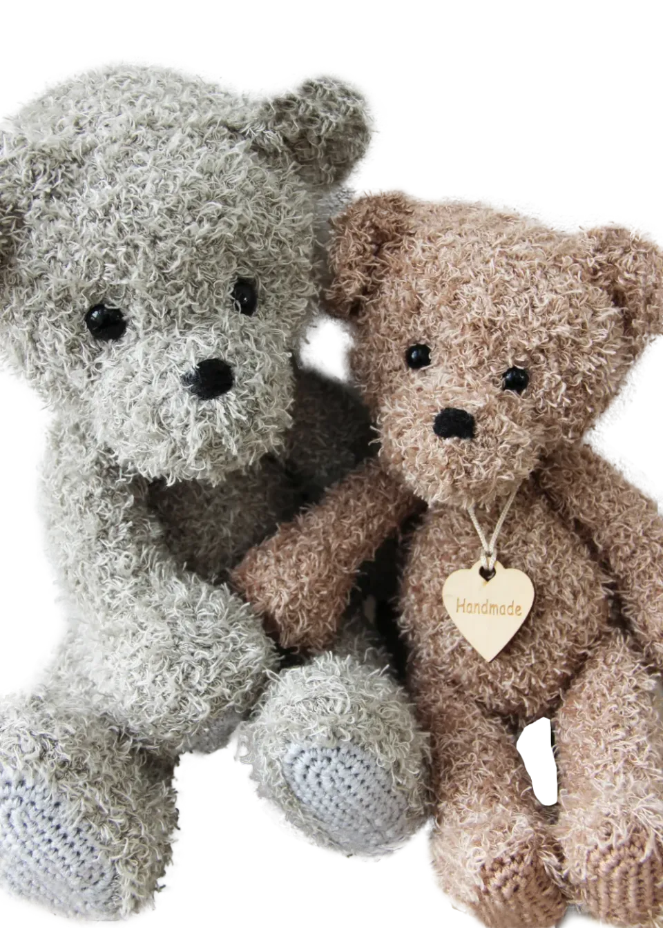 Go Handmade Teddy Häkelanleitung 2 Größen 27/37 cm