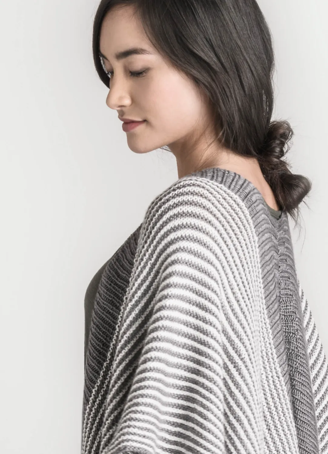 Blue Sky Fibers Classic Esko Wrap Strickanleitung Tuch Seide