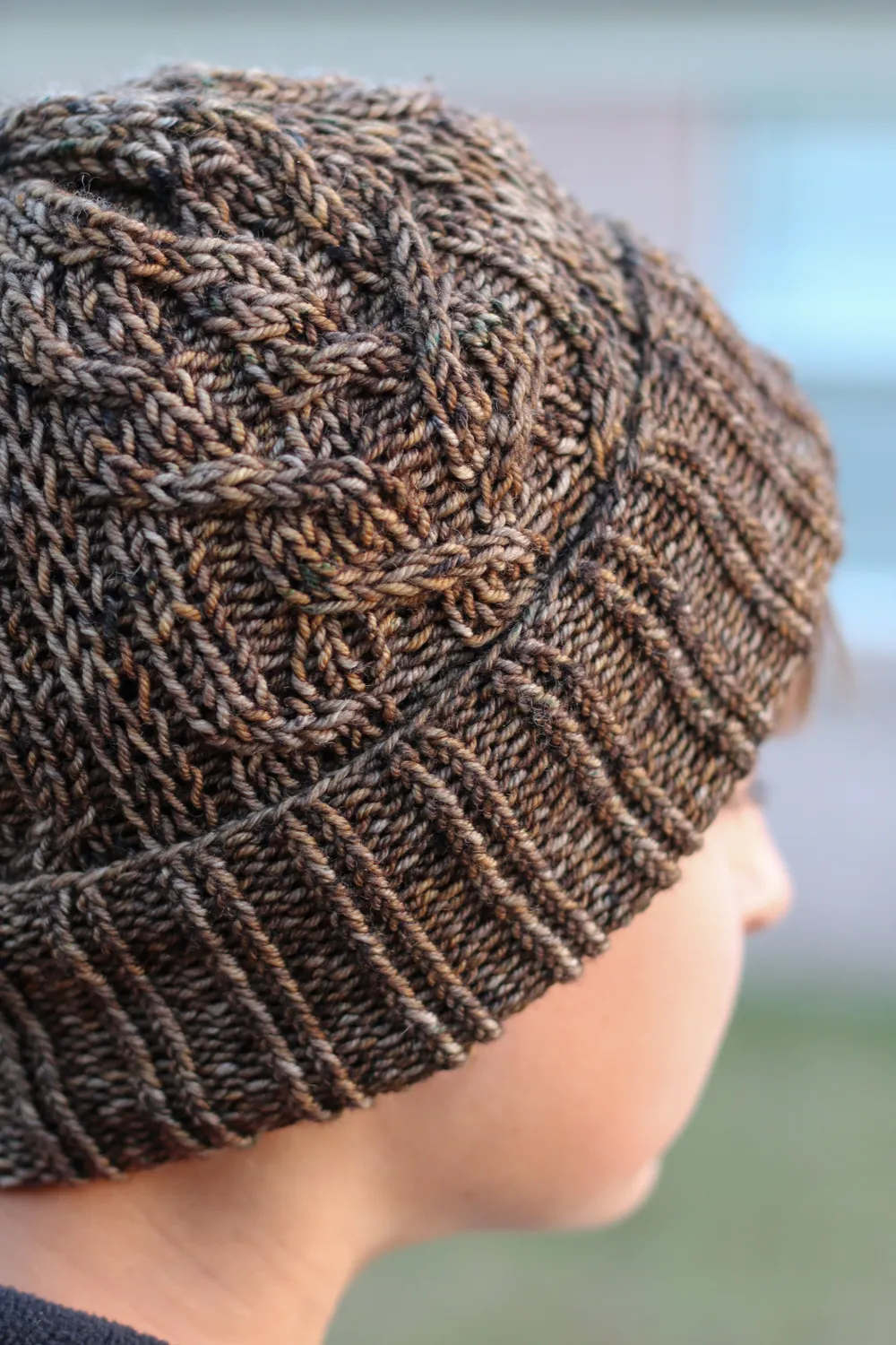 Madelinetosh Solo Hike Hat Strickanleitung PDF Zopfmütze