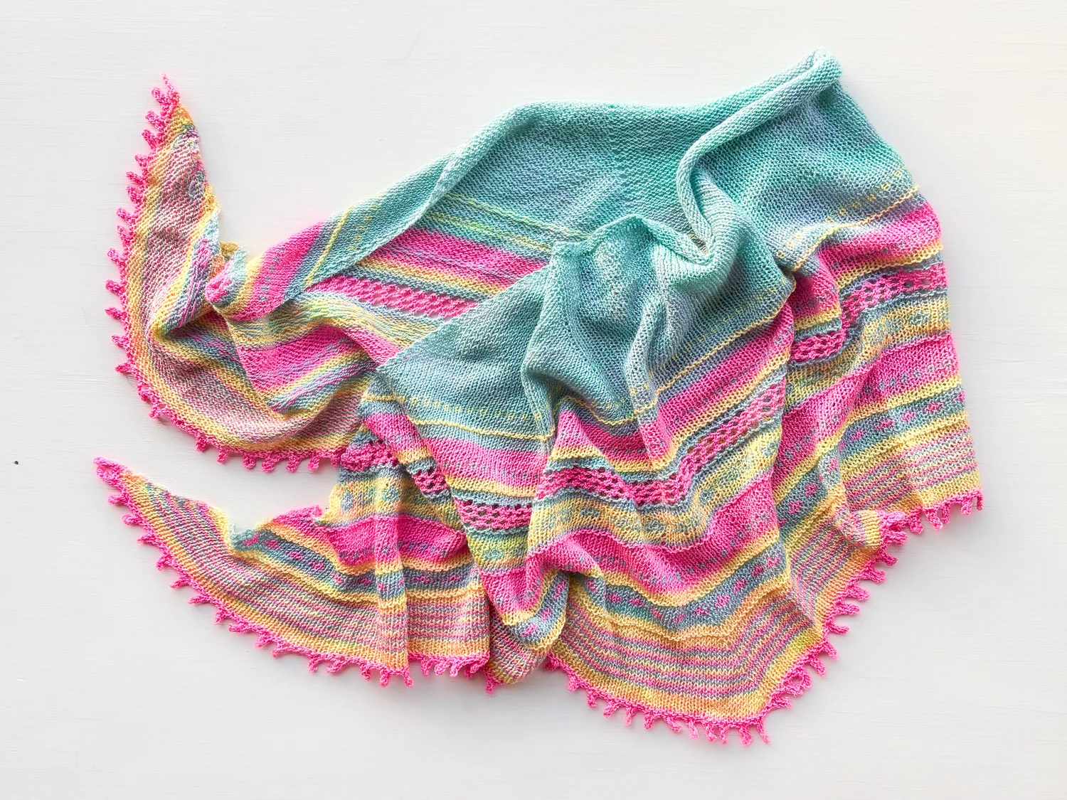 Madelinetosh Pathways Shawl Strickanleitung PDF Lace