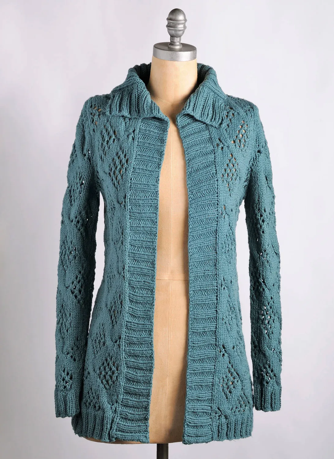 Blue Sky Fibers Classic Afternoon Cardi AC3 Strickanleitung Jacke