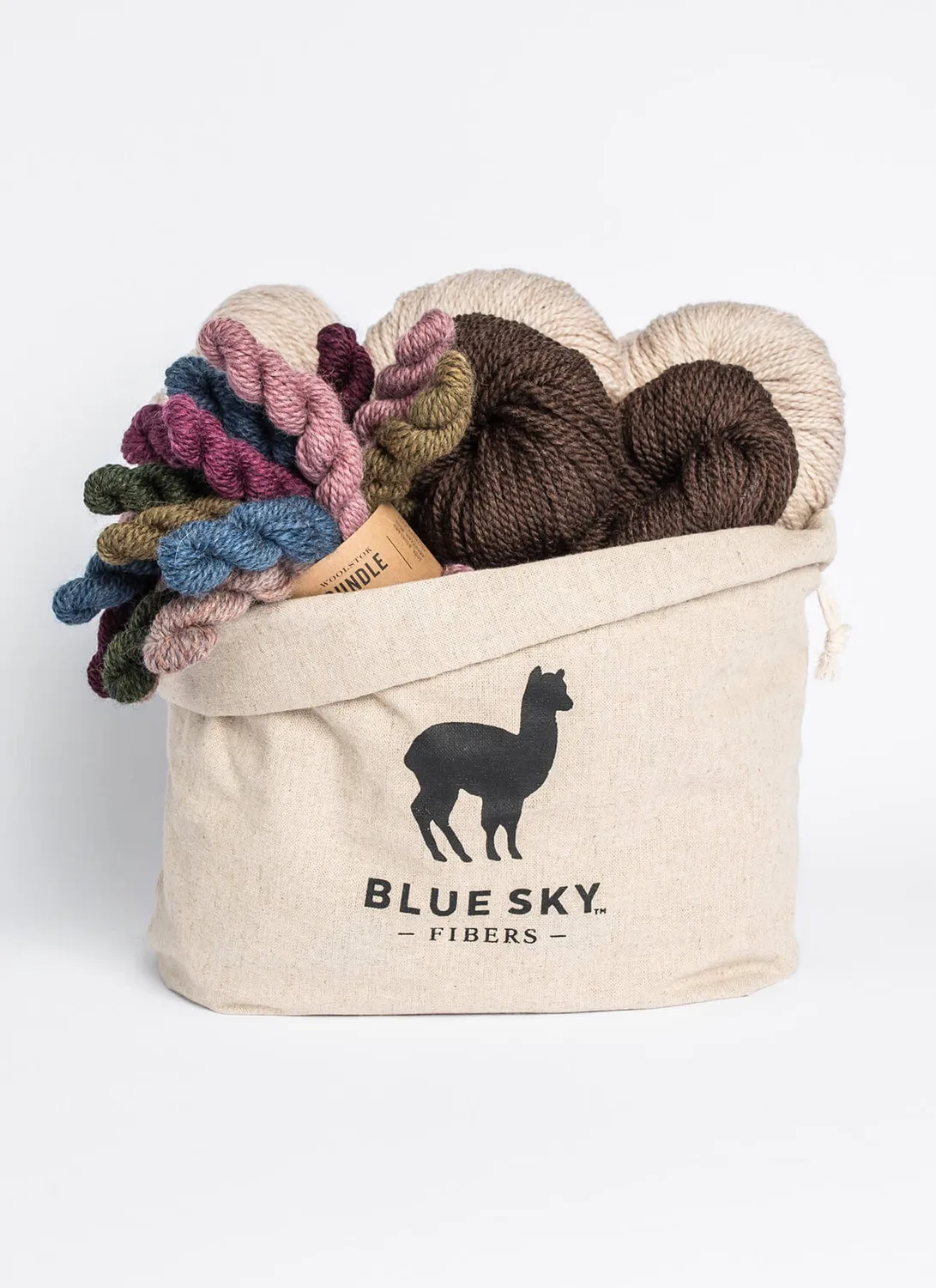 Blue Sky Fibers Monticello Strickanleitung Wrap Oversize