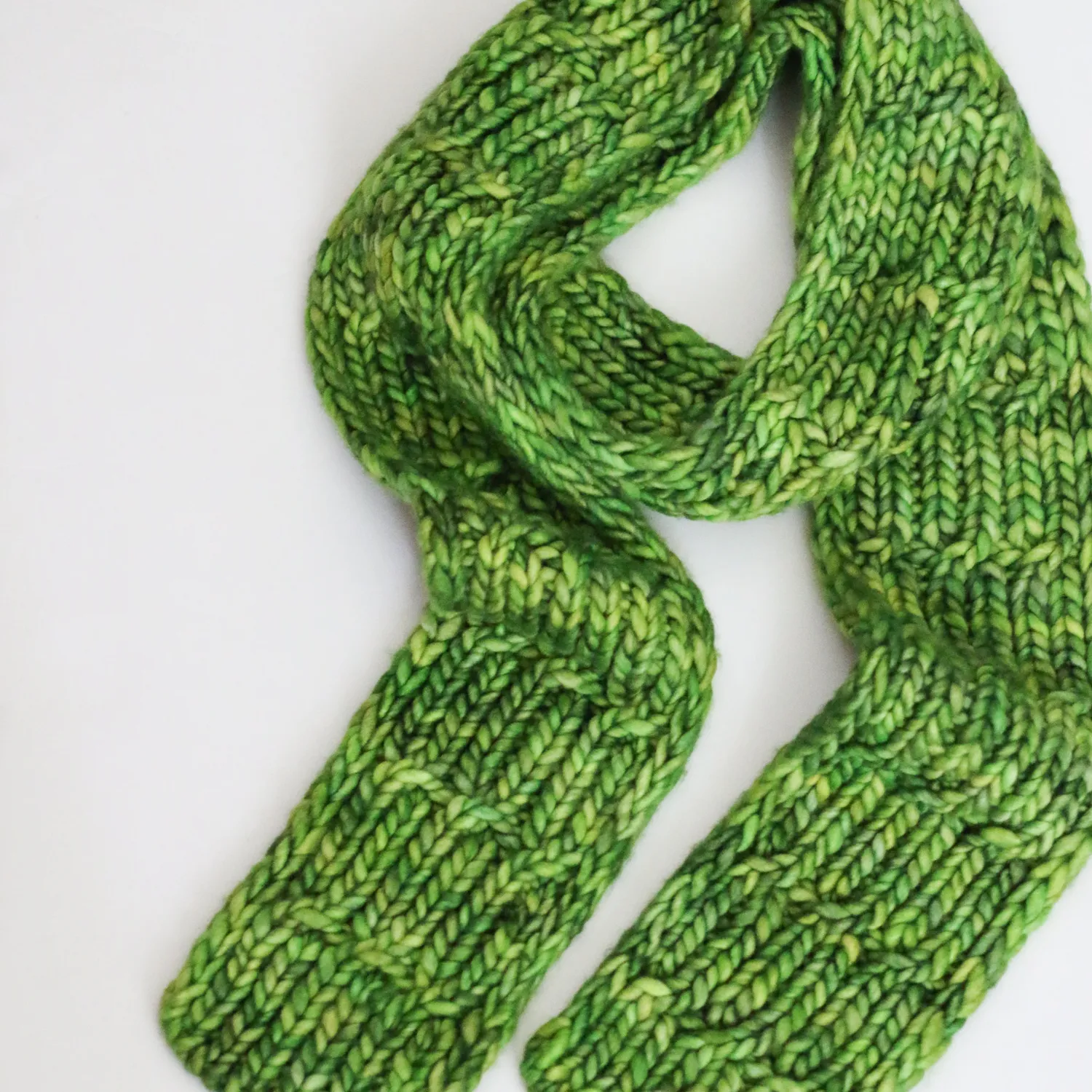 Madelinetosh Clover Schal Strickkit Small Rocky Mountain High