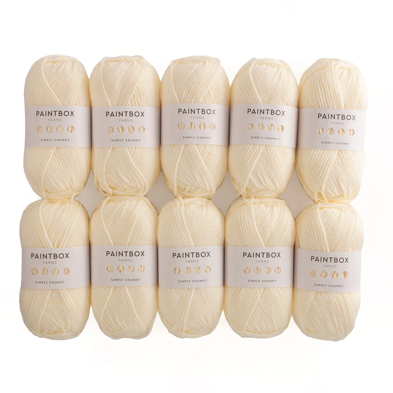 Paintbox Yarns Simply Chunky Wolle 10er Pack Acryl