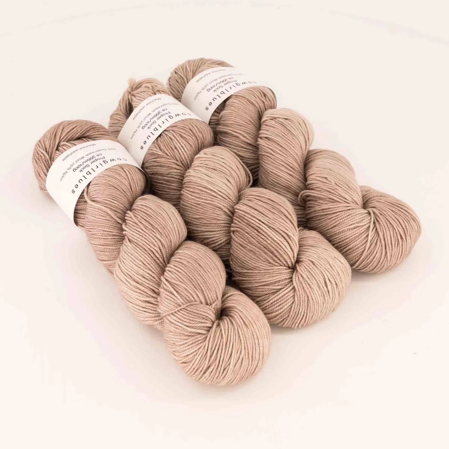 Cowgirlblues Proper Sock Sockenwolle Sable Braun meliert