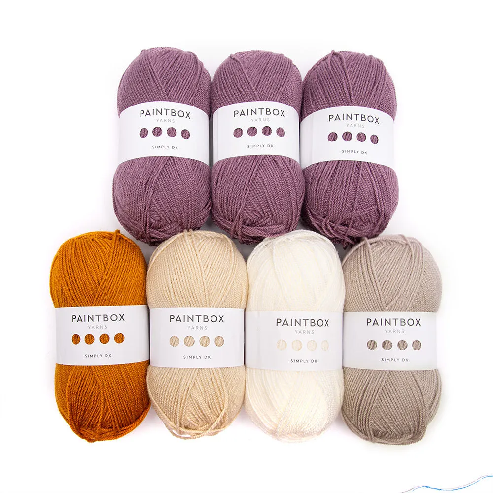 Paintbox Yarns Simply DK Poncho Farbpack Original 7x100g