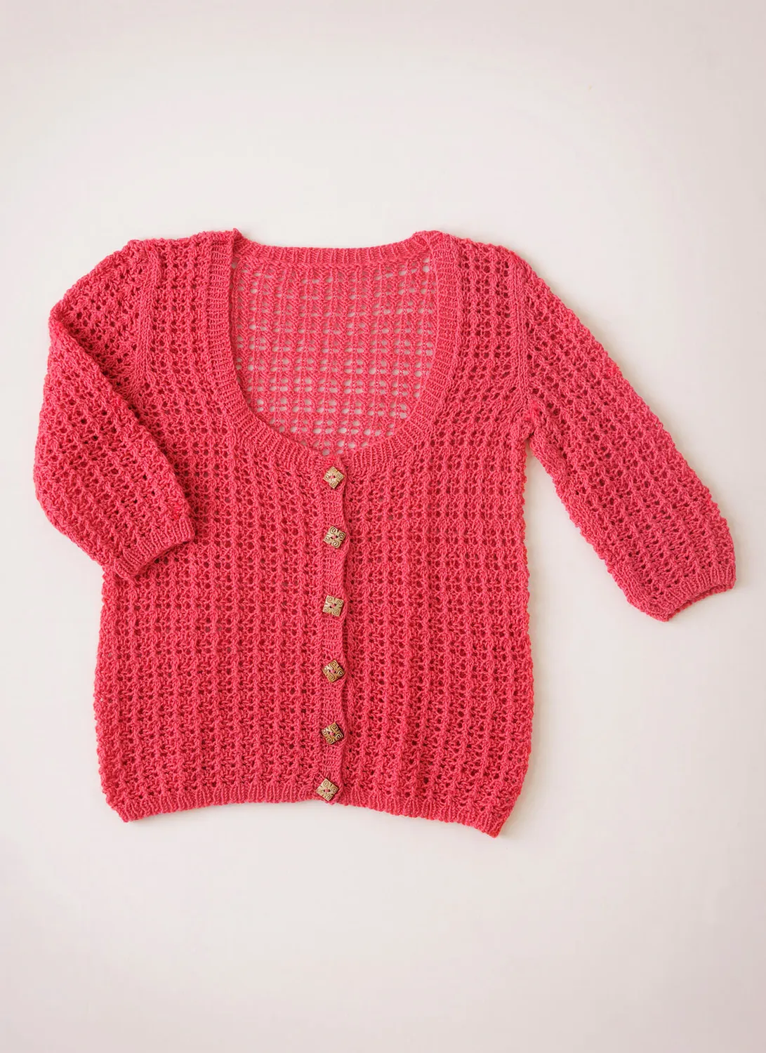 Blue Sky Fibers Valentine Cardi Strickanleitung Lace