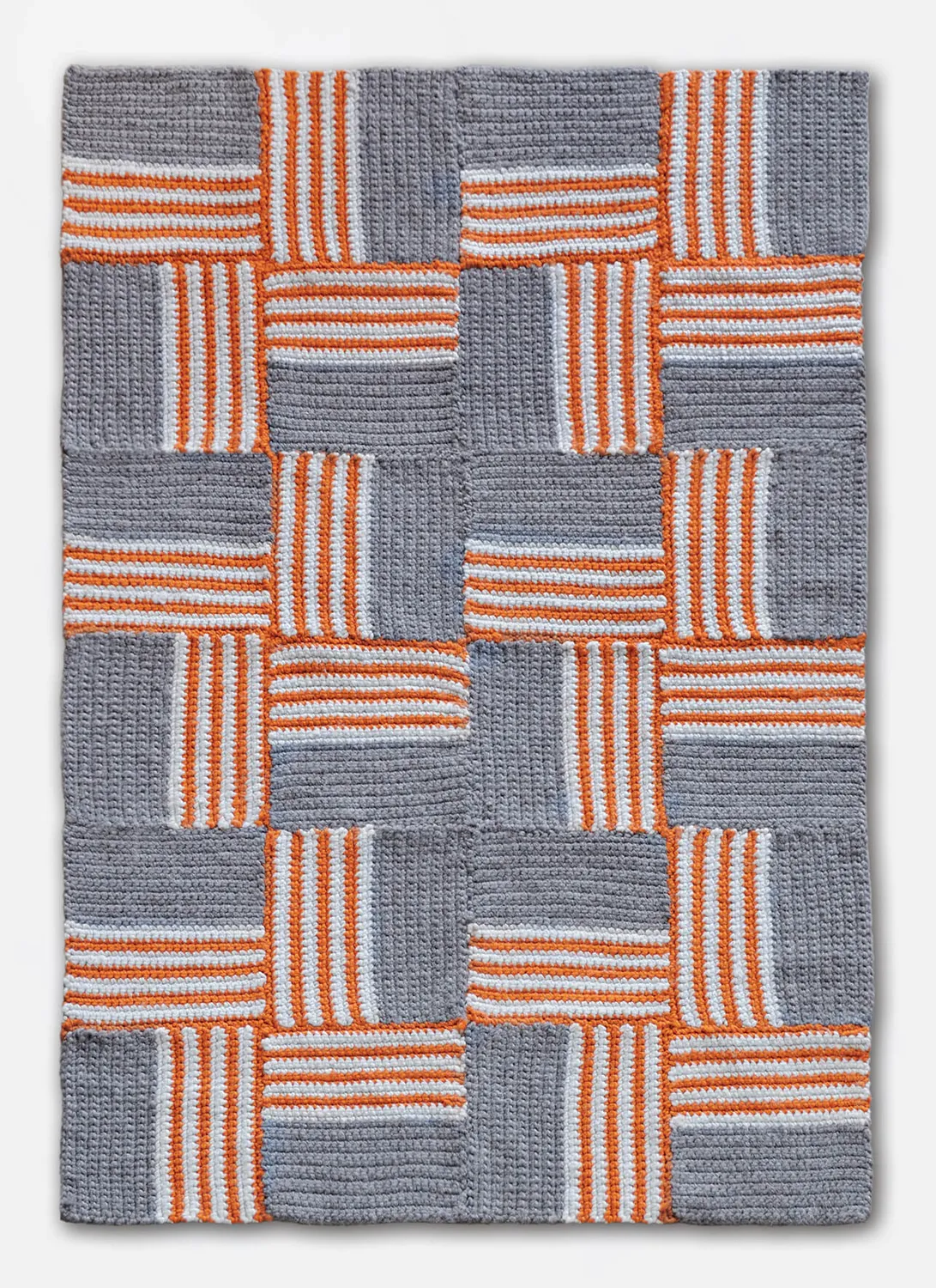 Blue Sky Fibers Colorplay Rug Häkelanleitung Teppich Patchwork gratis