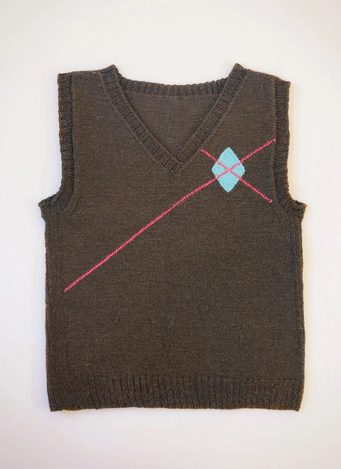 Blue Sky Fibers Classic Garth's Vest Strickanleitung Herren