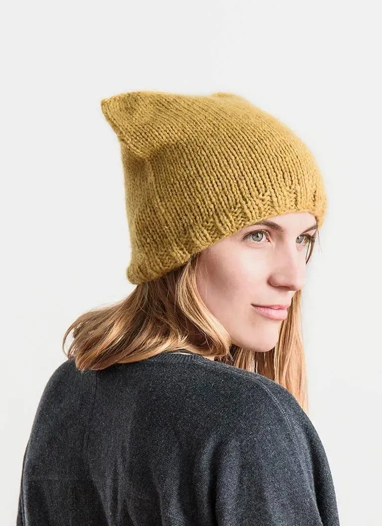 Blue Sky Fibers Hennepin Hat Strickanleitung Techno