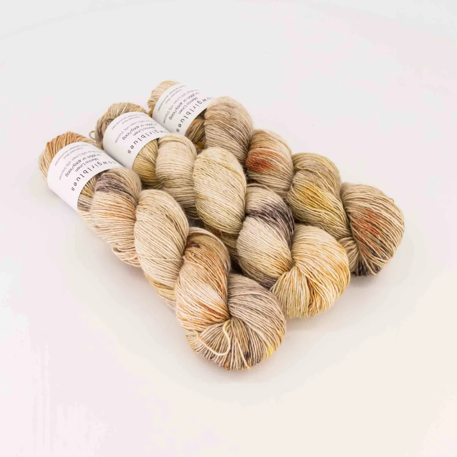 Cowgirlblues Merino Linen Miriam Makeba Wolle gesprenkelt