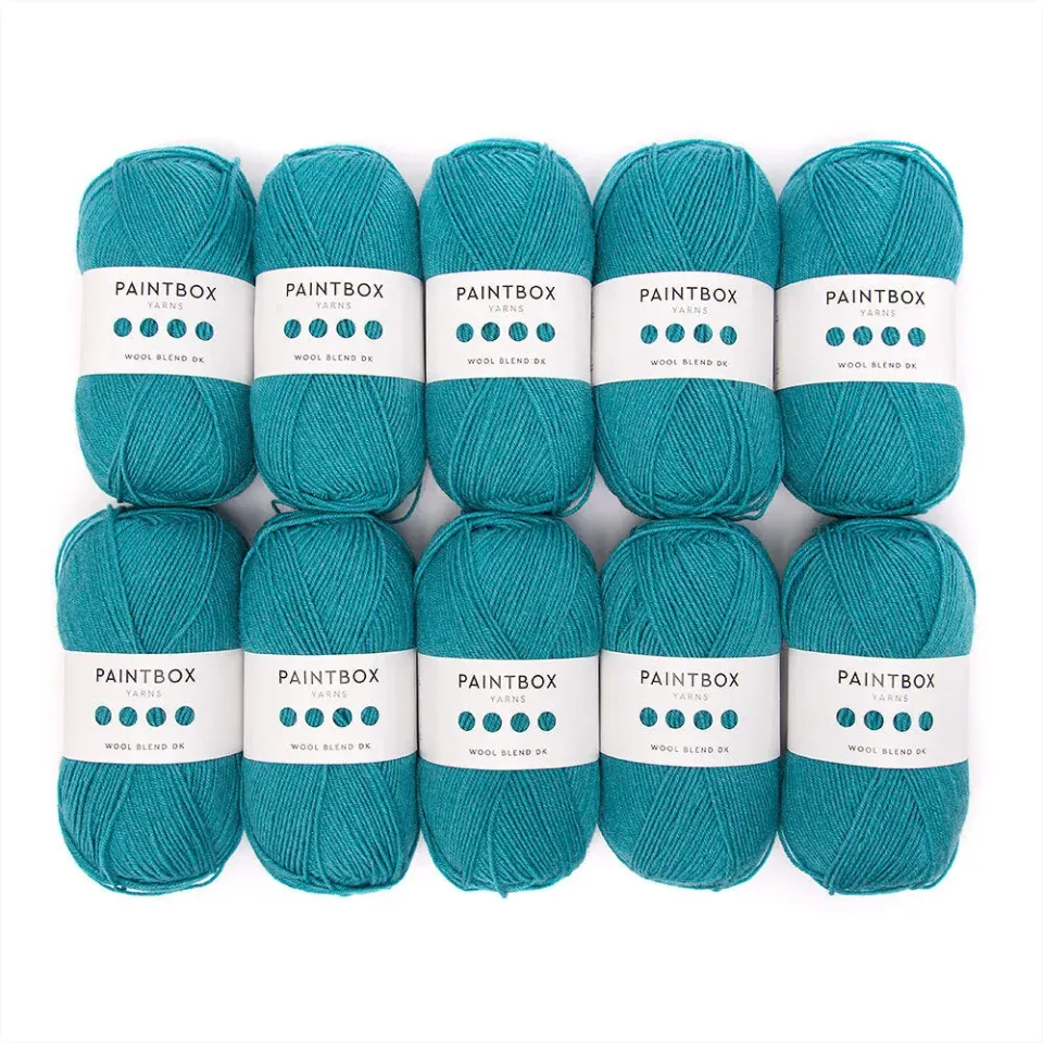 Paintbox Yarns Wool Blend DK Wolle 10er Pack Wollmix