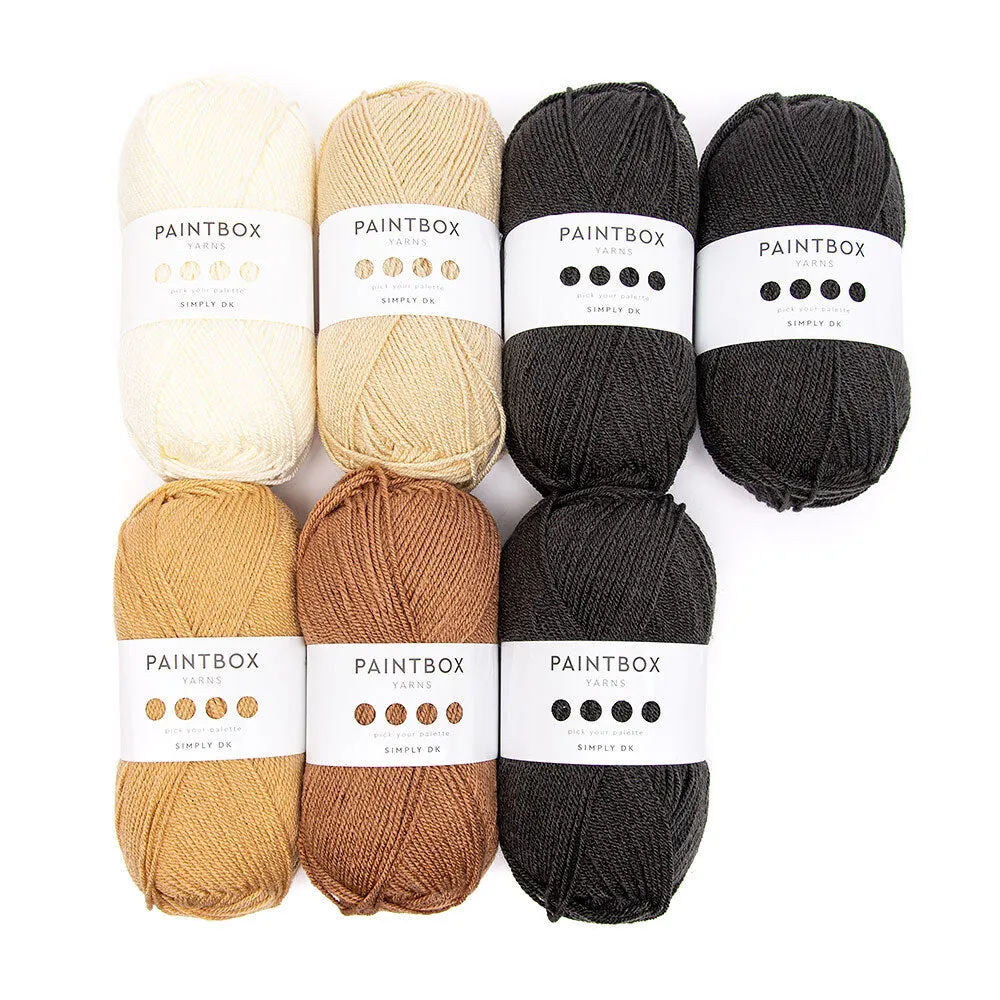 Paintbox Yarns Simply DK Poncho Farbpack Original 7x100g