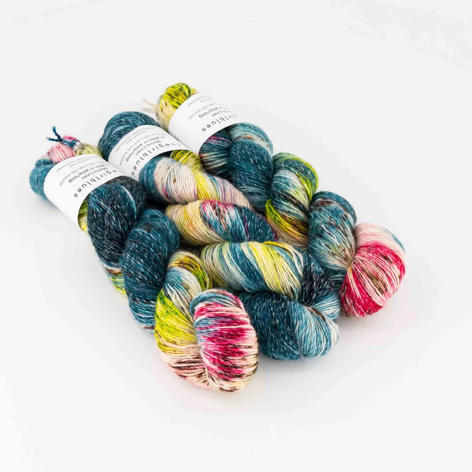 Cowgirlblues Merino Linen Madonna Wolle Gesprenkelt